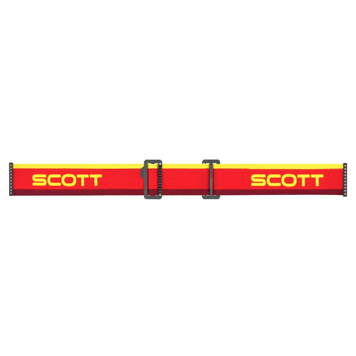 Scott Fury Heritage red/yellow yellow chrome works
