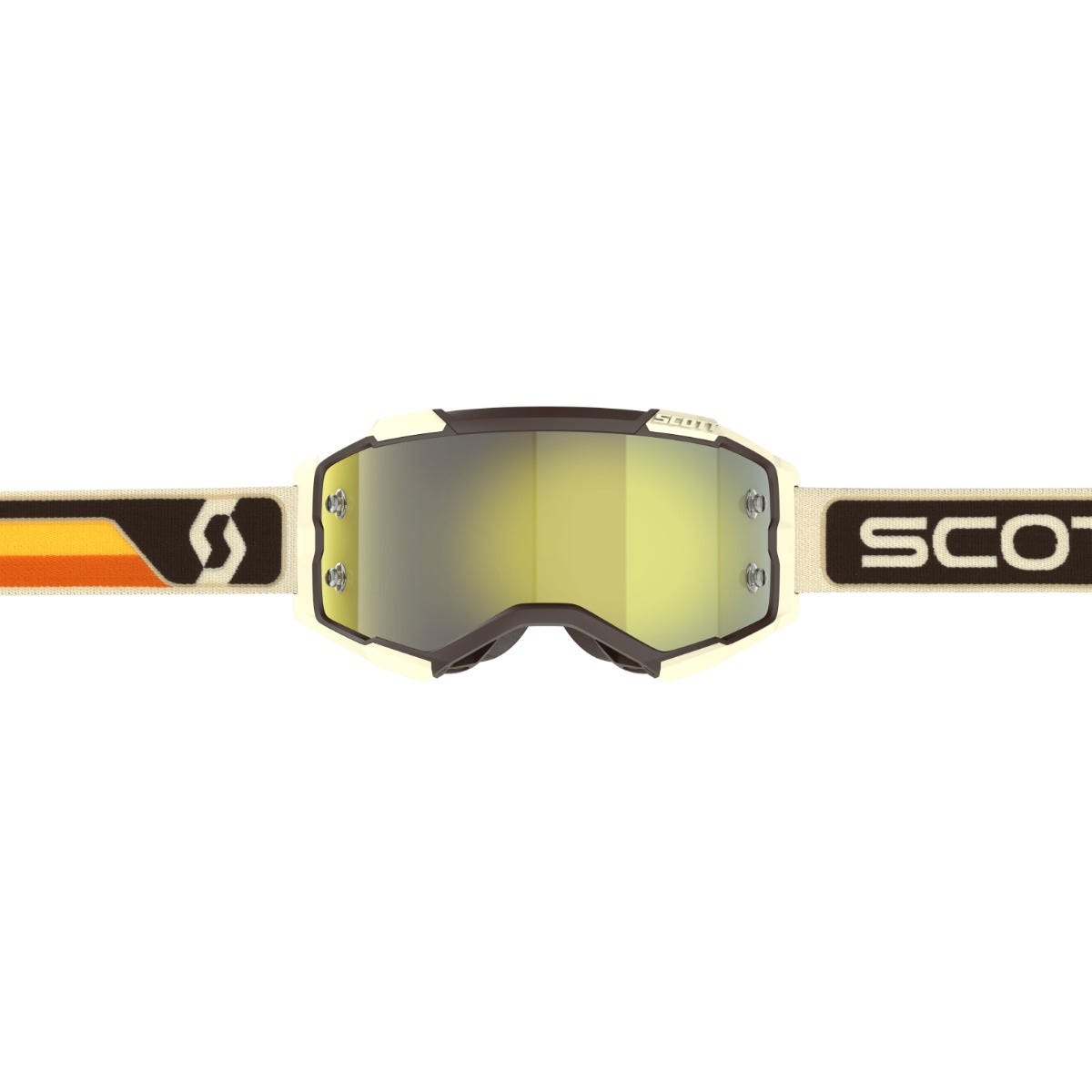 SCOTT Goggle Fury de brown/bei yel chro wks