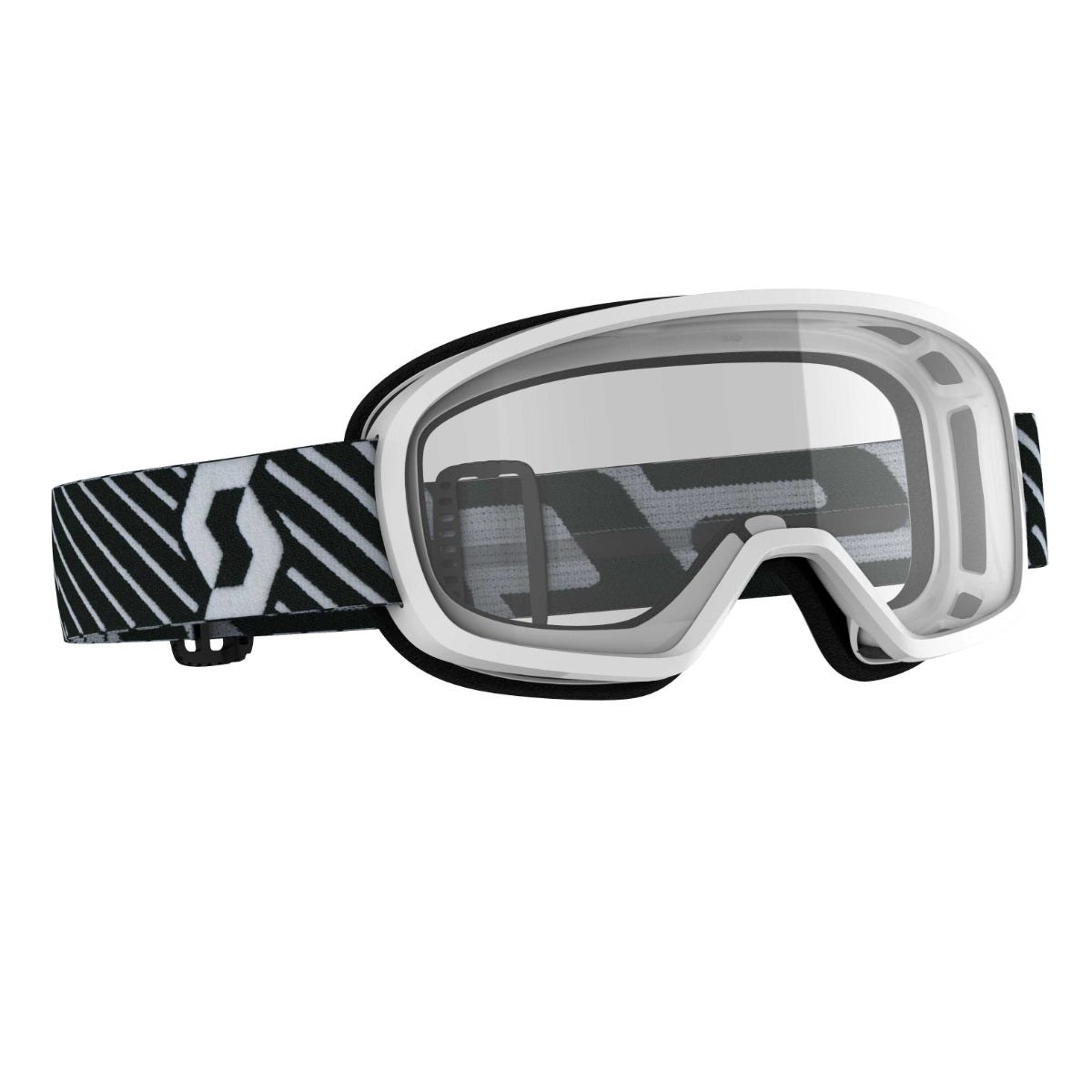 SCOTT YOUTH Buzz MX Goggle - white | clear lens