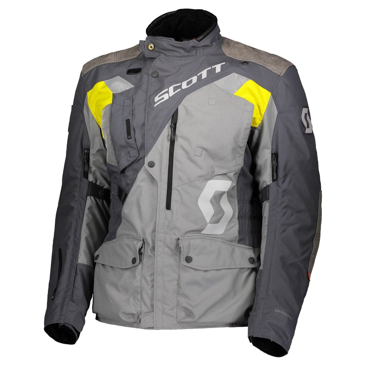 Dualraid Dryo Jacket Gry/yellow 3XL