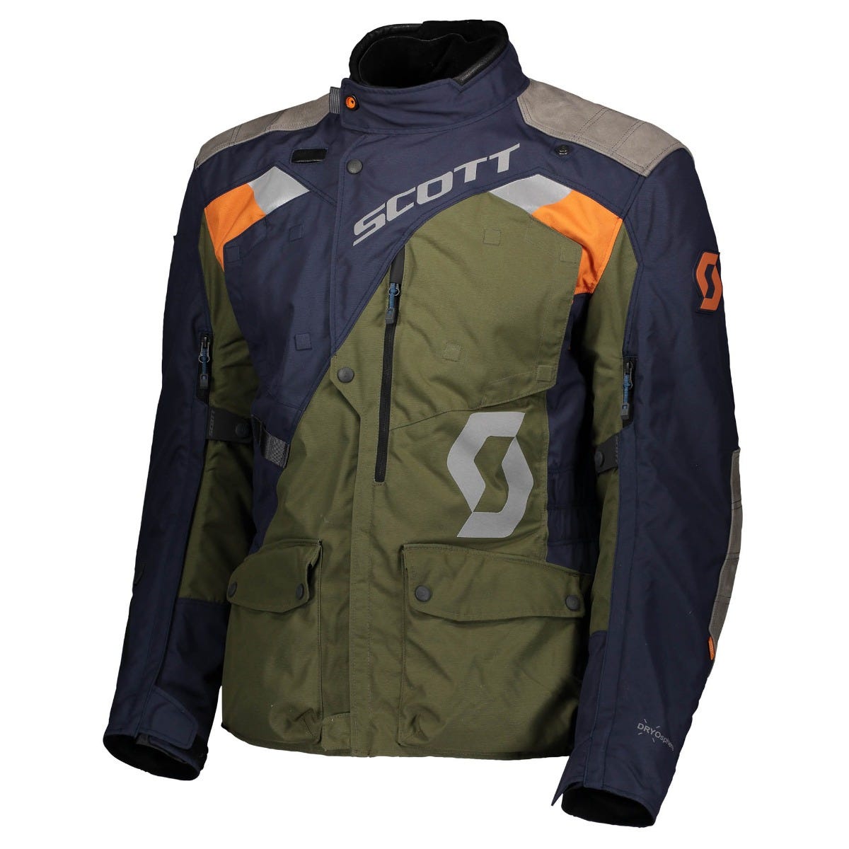 Dualraid Dryo Jacket Night Blu/Moss Grn XL