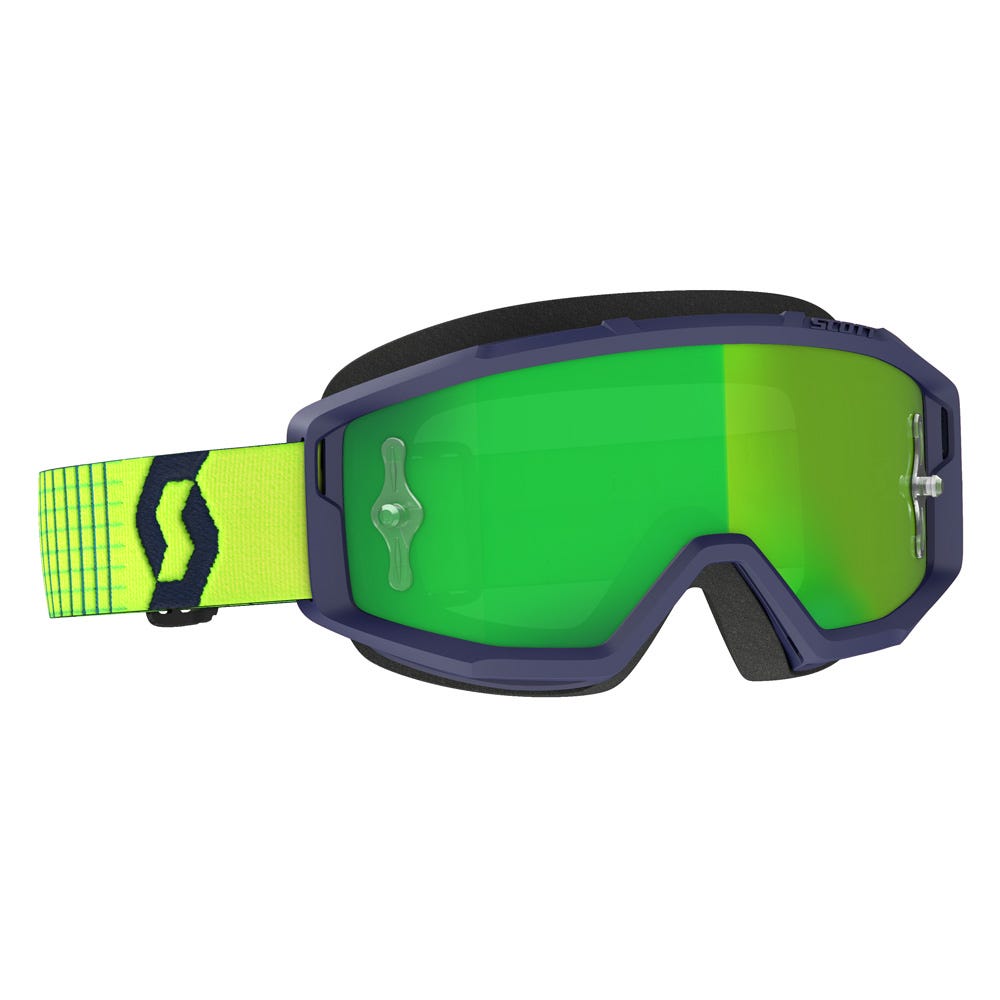 SCOTT Primal Goggle - blue/yellow | green chrome lens