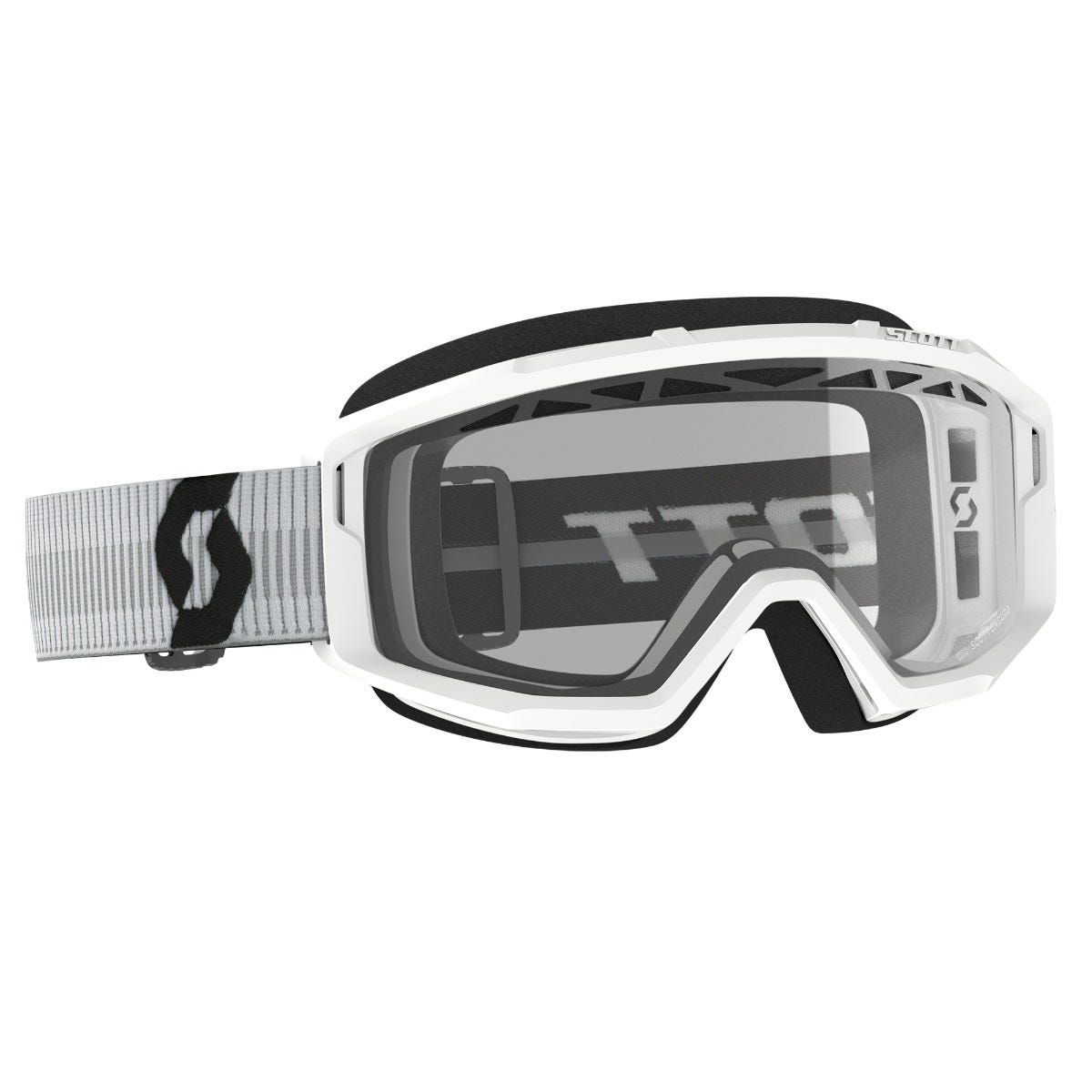 Goggle Primal Enduro white clear