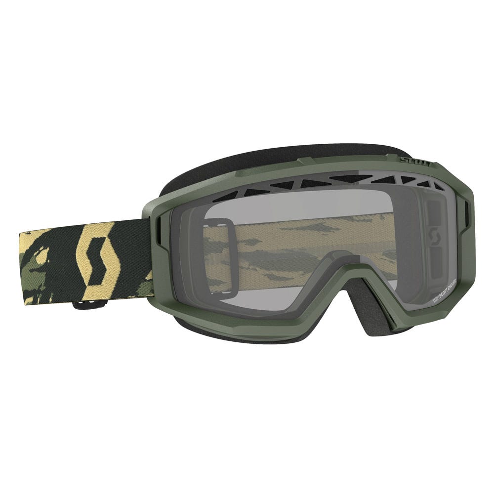 SCOTT Primal Enduro Goggle - camo khaki | clear lens