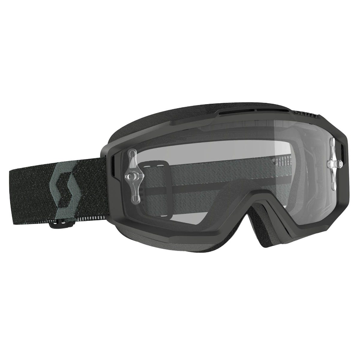 SCOTT Split OTG Goggle - black | clear lens