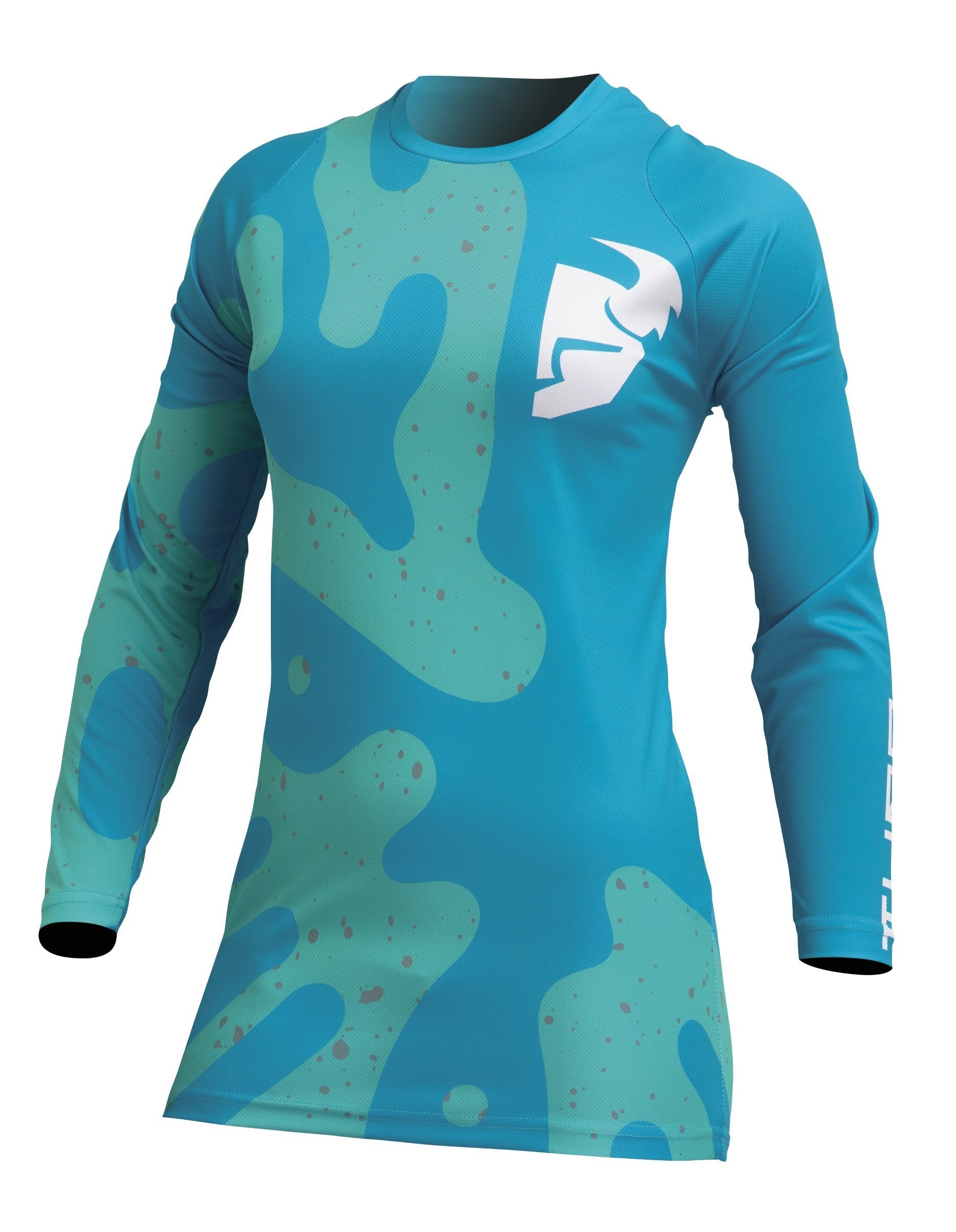 Jersey Sector Disguise Teal/Aqua XS – XS 2911-0262