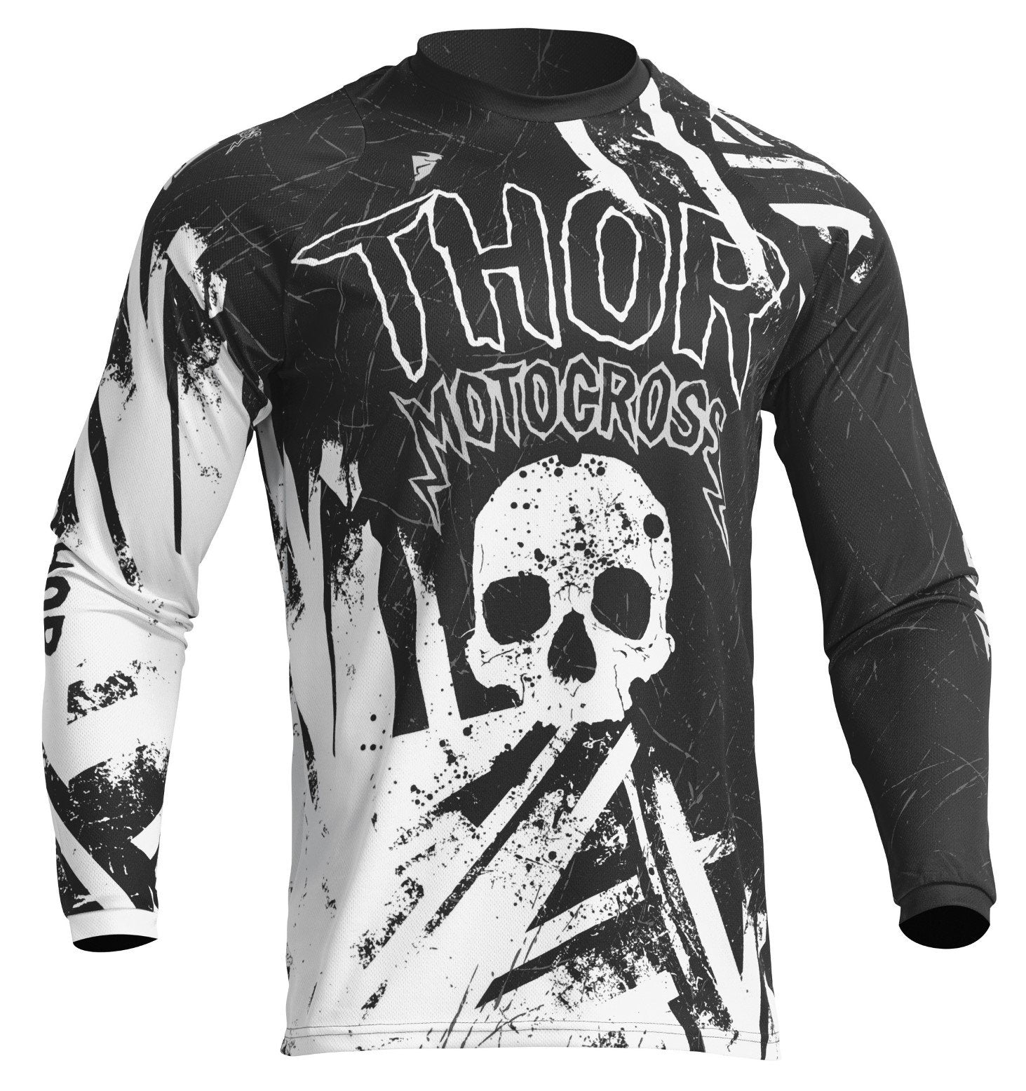 Jersey Yth Sector Gnar Blk/White 2XS – XS 2912-2222