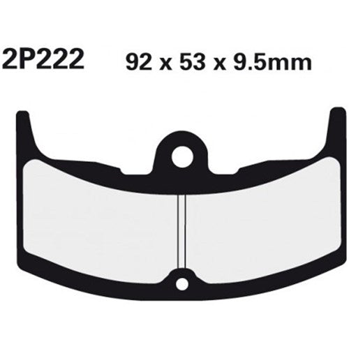 #NISSIN BRAKE PADS 2P-222 SS