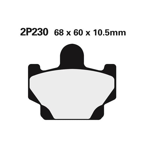 #NISSIN BRAKE PADS 2P-230 SS