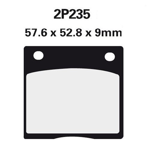 #NISSIN BRAKE PADS 2P-235 NS/SS
