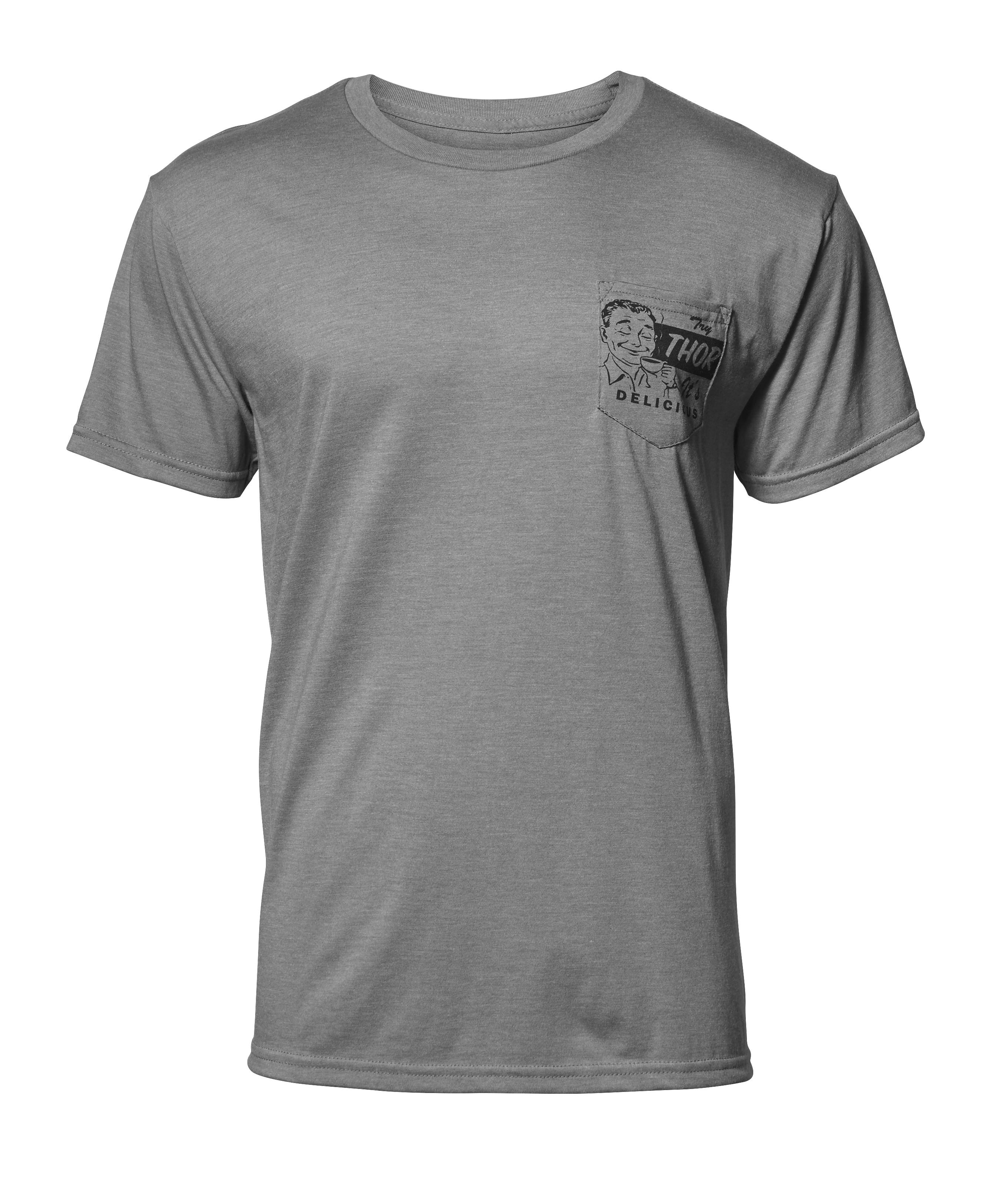 Tee S18 S/S Delicious Gray – S 3030-16074