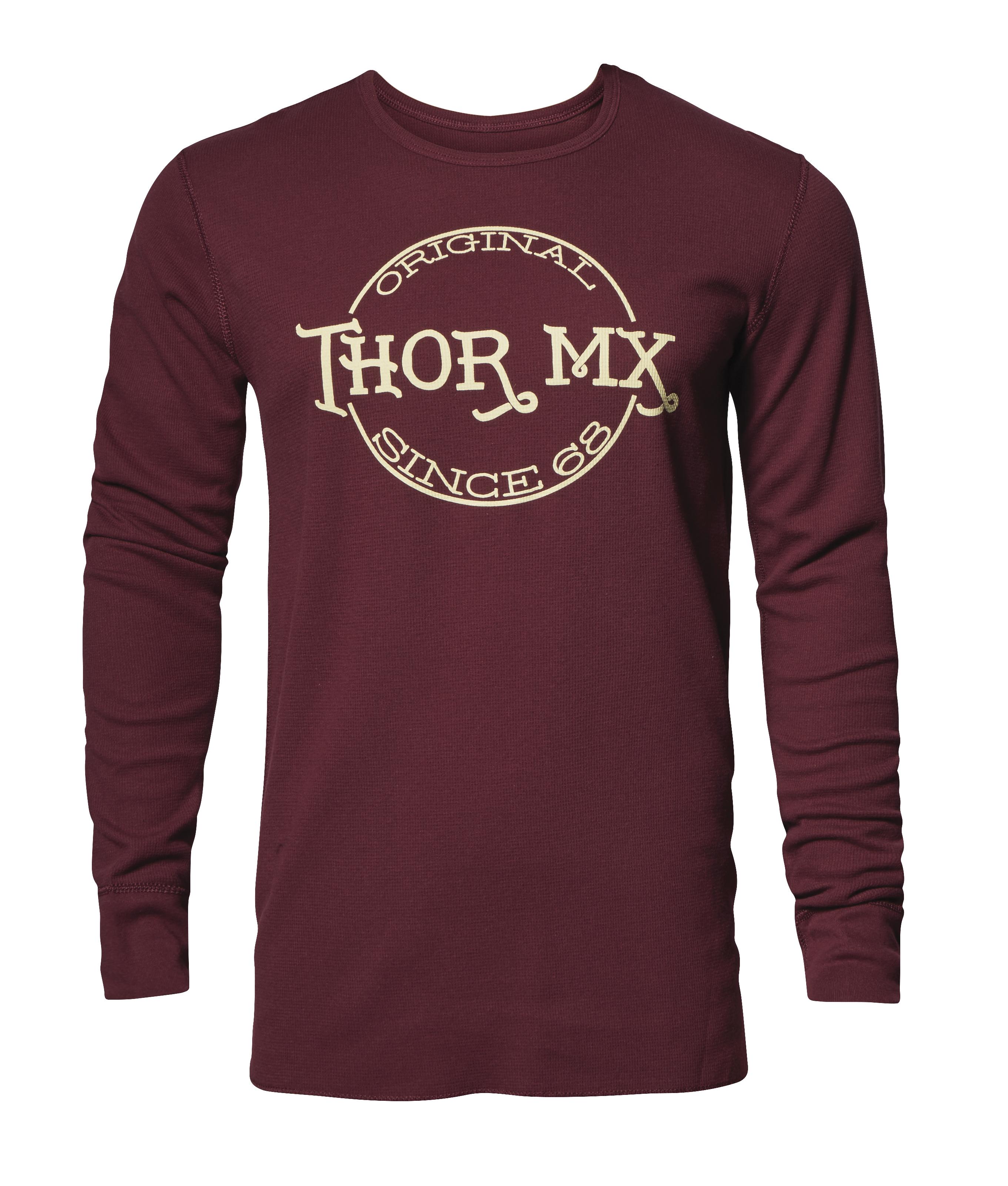 Tee S18 L/S Thermal Maroon – 2XL 3030-16098
