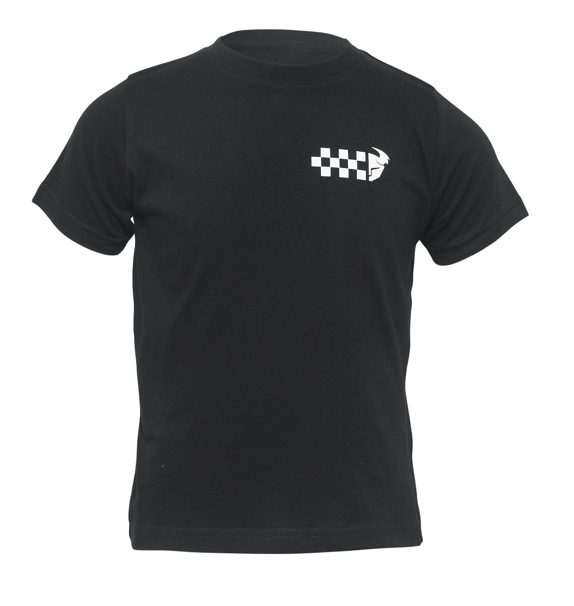 Tee Toddler Checker Black – 2T 3032-3424