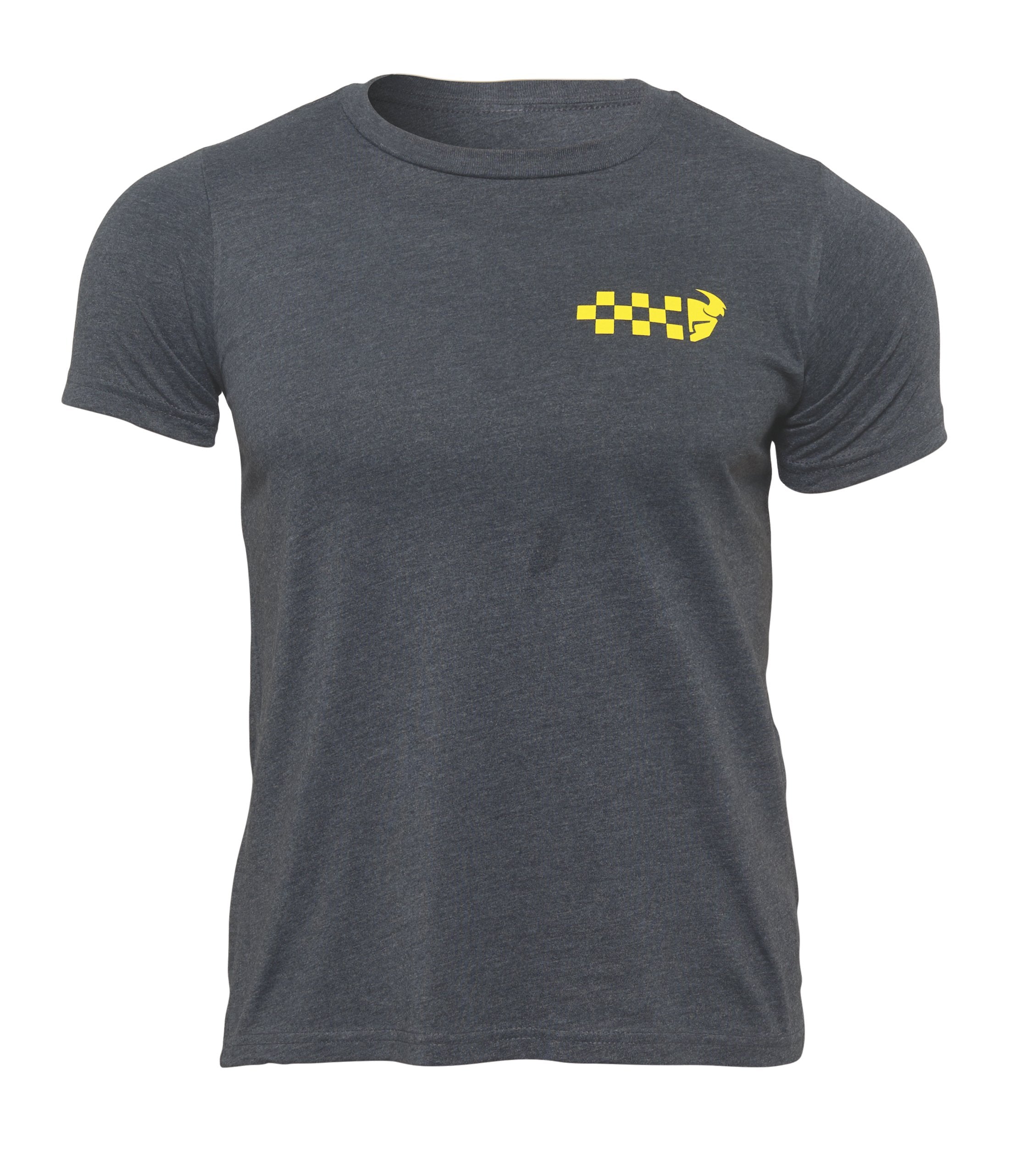 Tee Youth Checkers Char – M 3032-3473