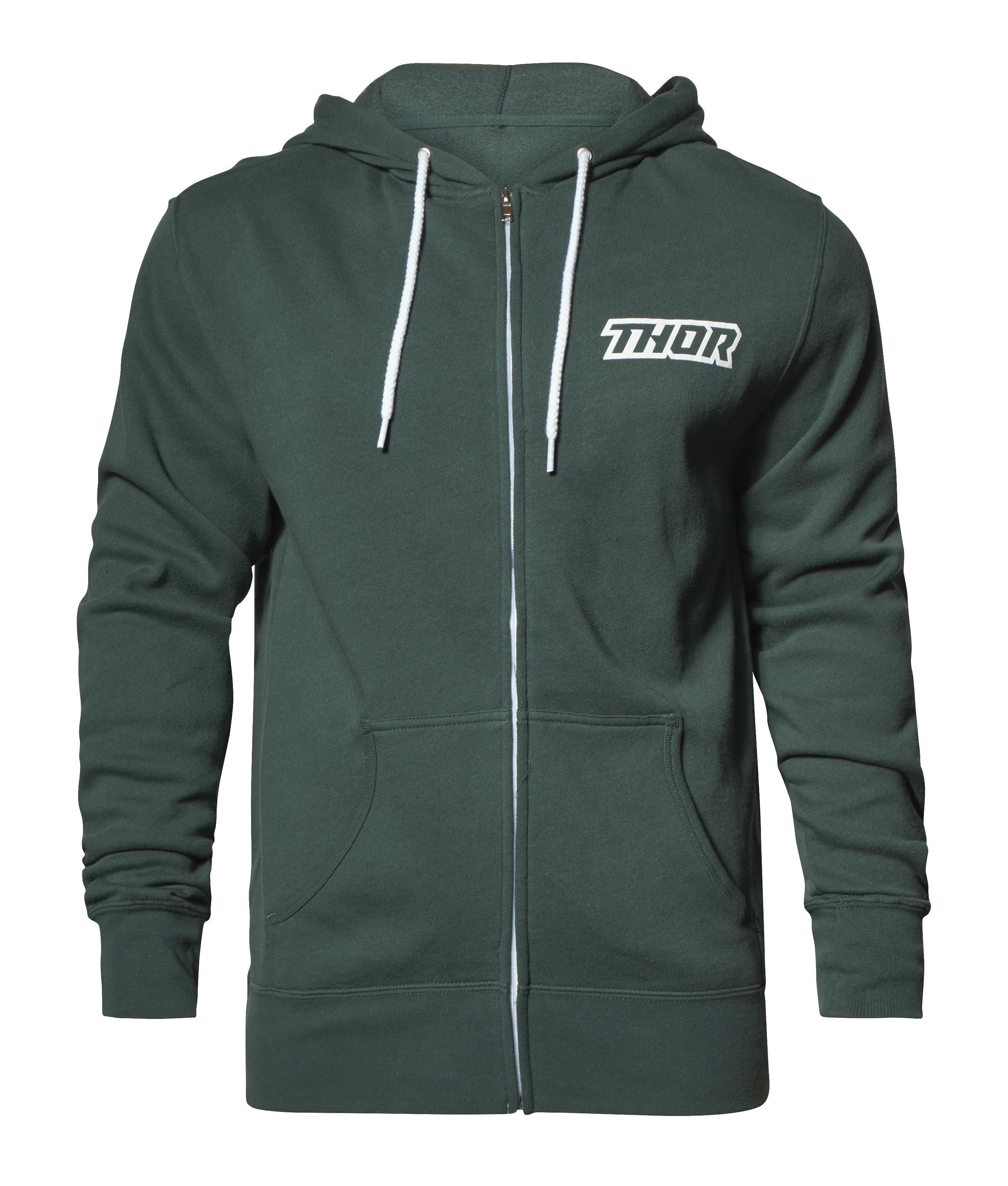 Fleece S18 Loud Zip Green – S 3050-4254