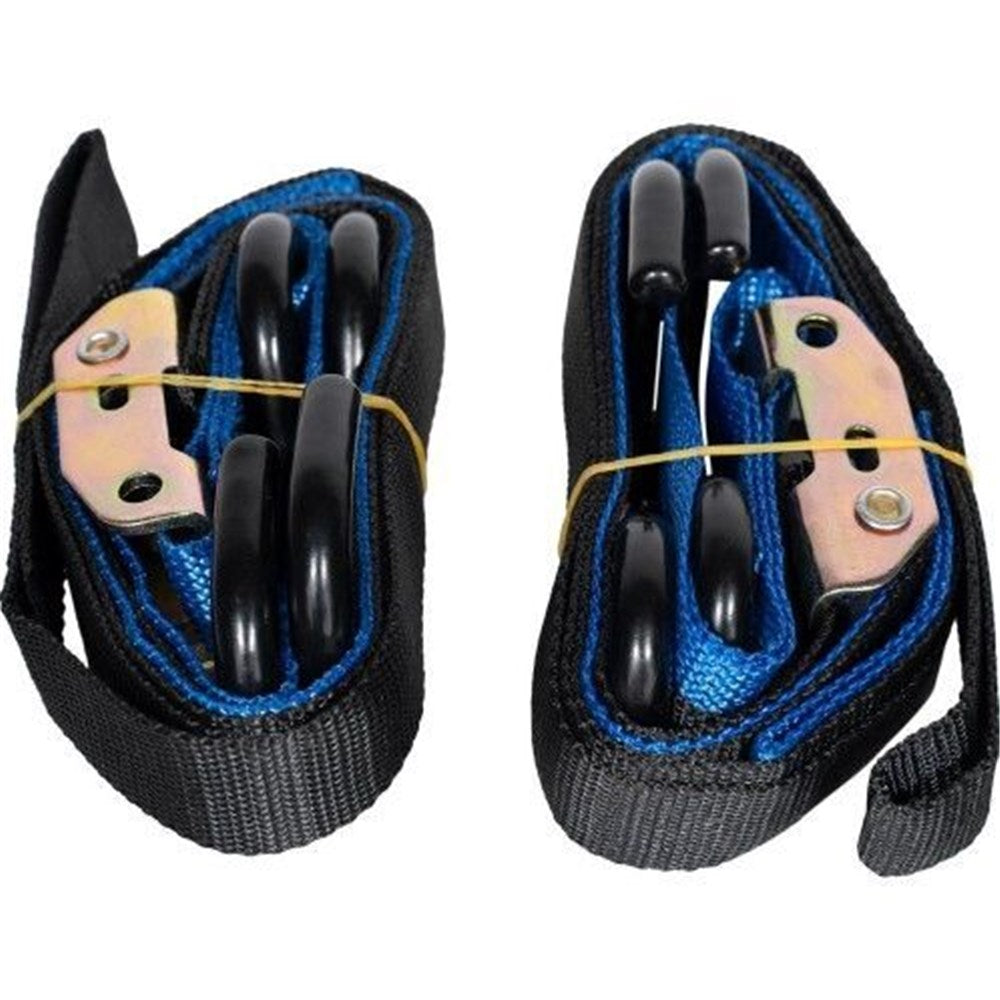 ONEAL TIEDOWNS 1 IN W/ SOFT LOOP BLU/BLK