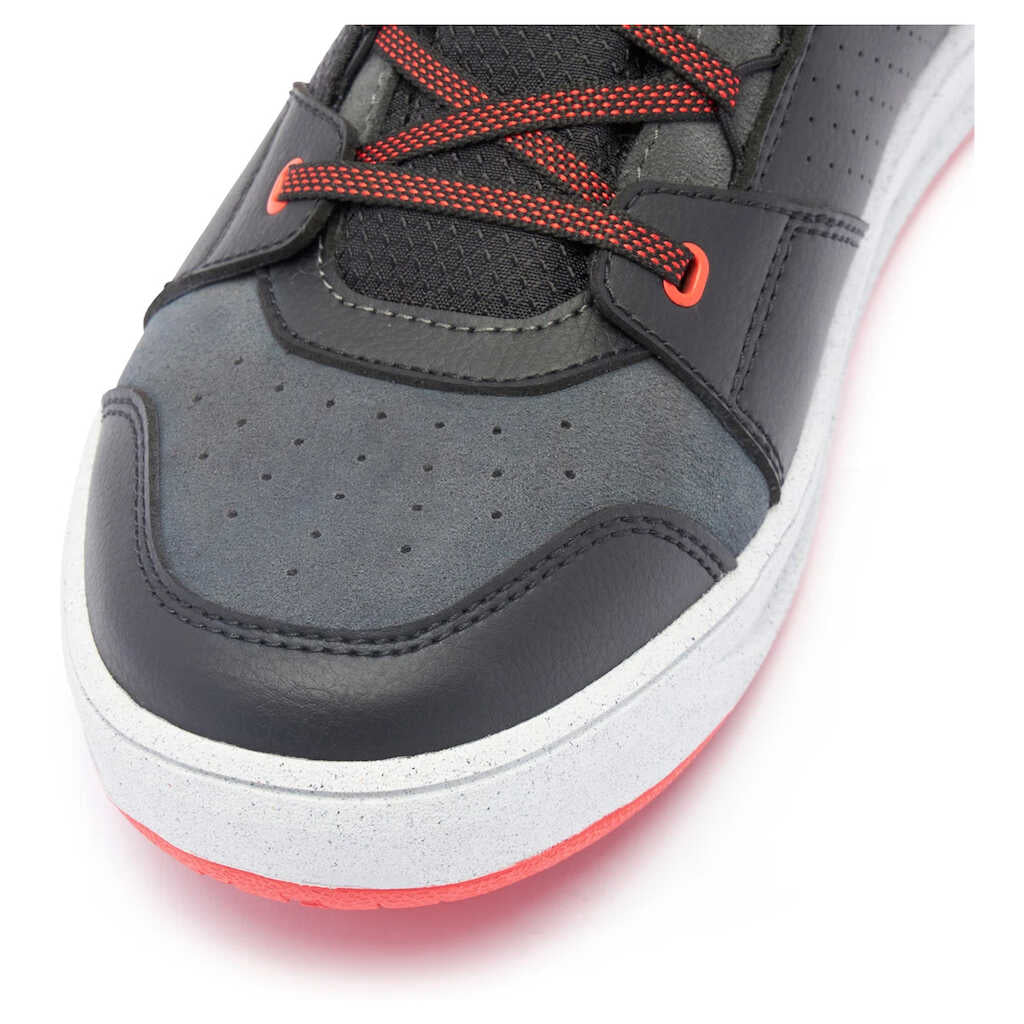 Dainese Suburb D-WP Shoes - BLK/WHT/RD-LAVA