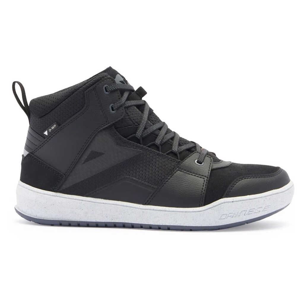 Dainese Suburb D-WP Shoes - BLK/WHT/IRN-GT