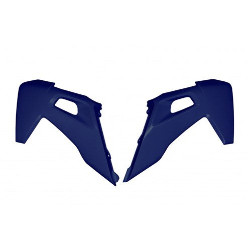 UFO HUSKY TC/FC 19 RADIATOR SHROUDS (BLU)