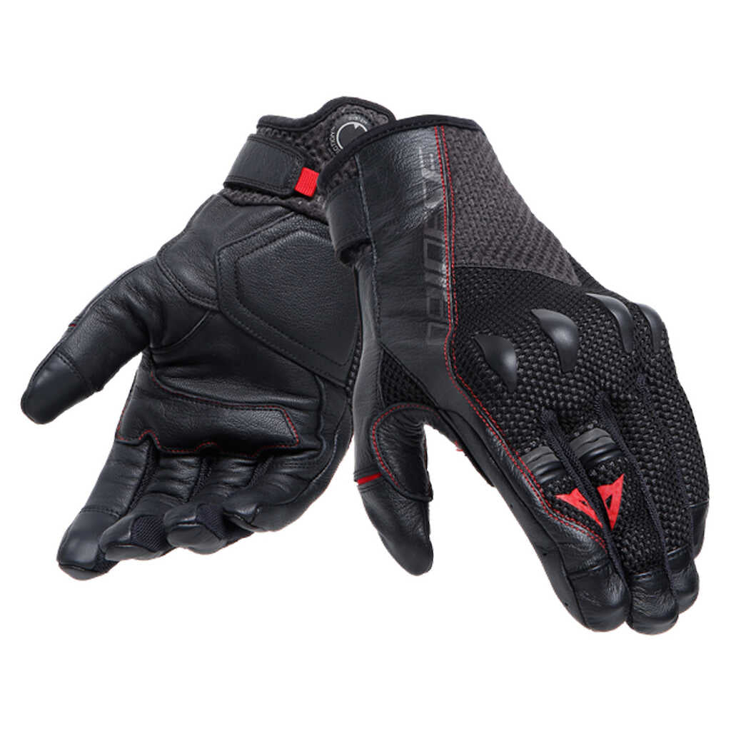 Dainese Karakum Ergo-Tek Magic Connection Gloves - BLACK/BLACK