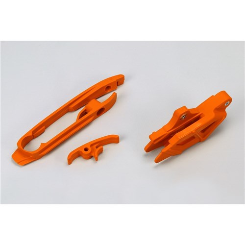 UFO KTM S/ARM SLIDER & CHAIN GUIDE KIT 125/150/250SX//250/350/450/505SXF 11-15 (ORG 98-18)