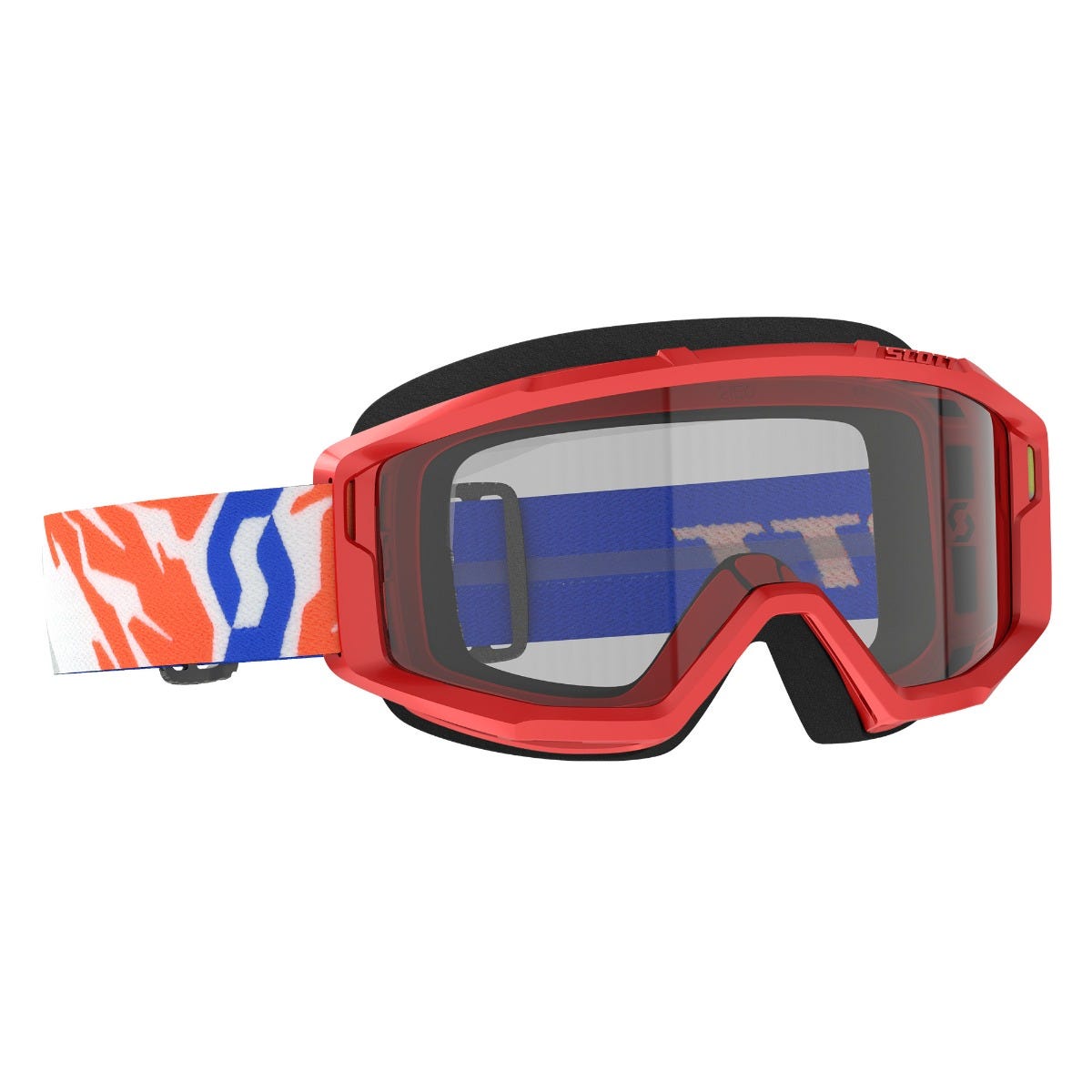 Goggle Primal youth red clear