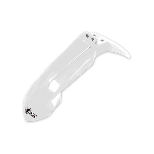 UFO KTM FRT FENDER SX/SXF 16-18 NO SX250 16 EXC/EXCF 17-18 (WHT)
