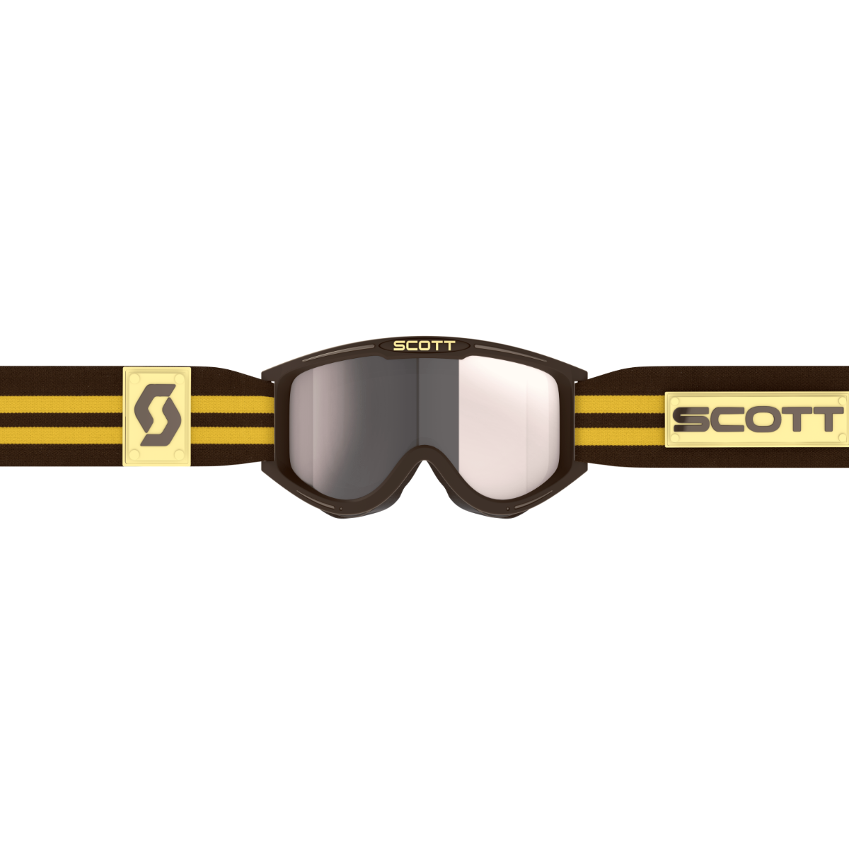 SCOTT 89X Era Goggle - brown | silver chrome lens