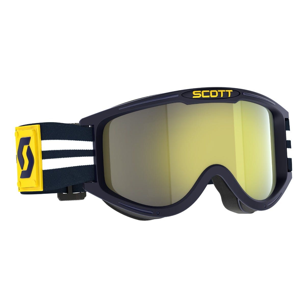 SCOTT 89X Era Goggle - blue/white | yellow chrome lens
