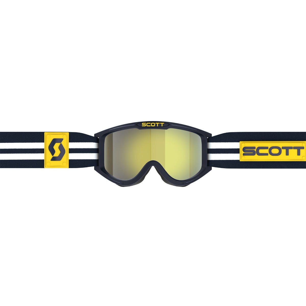SCOTT 89X Era Goggle - blue/white | yellow chrome lens
