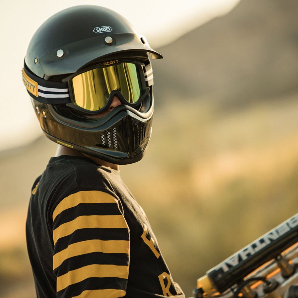 SCOTT 89X Era Goggle - blue/white | yellow chrome lens