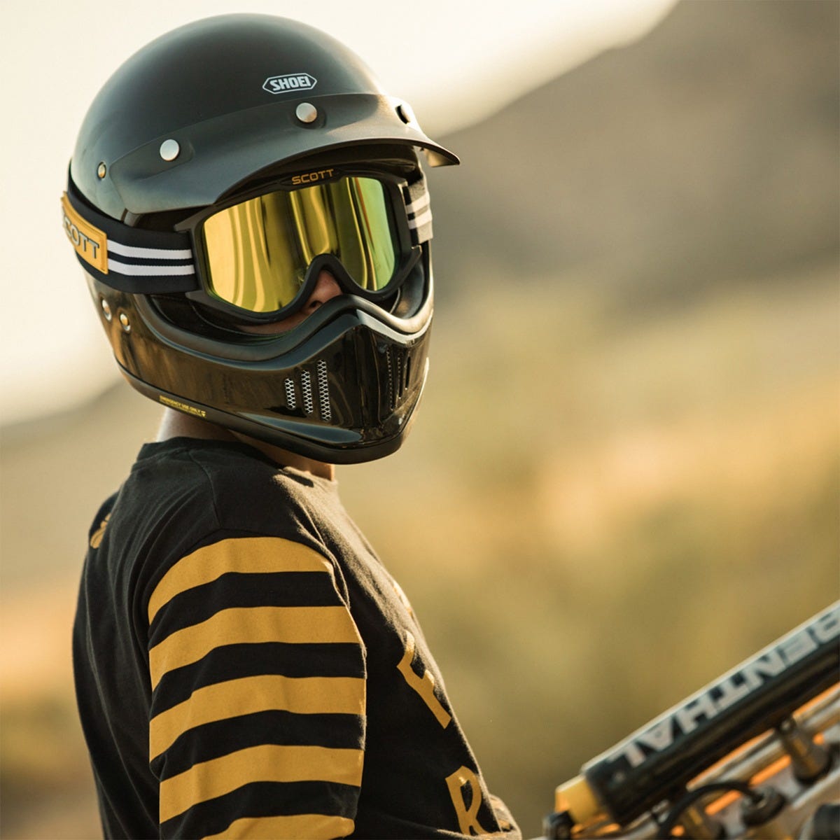 SCOTT 89X Era Goggle - blue/white | yellow chrome lens