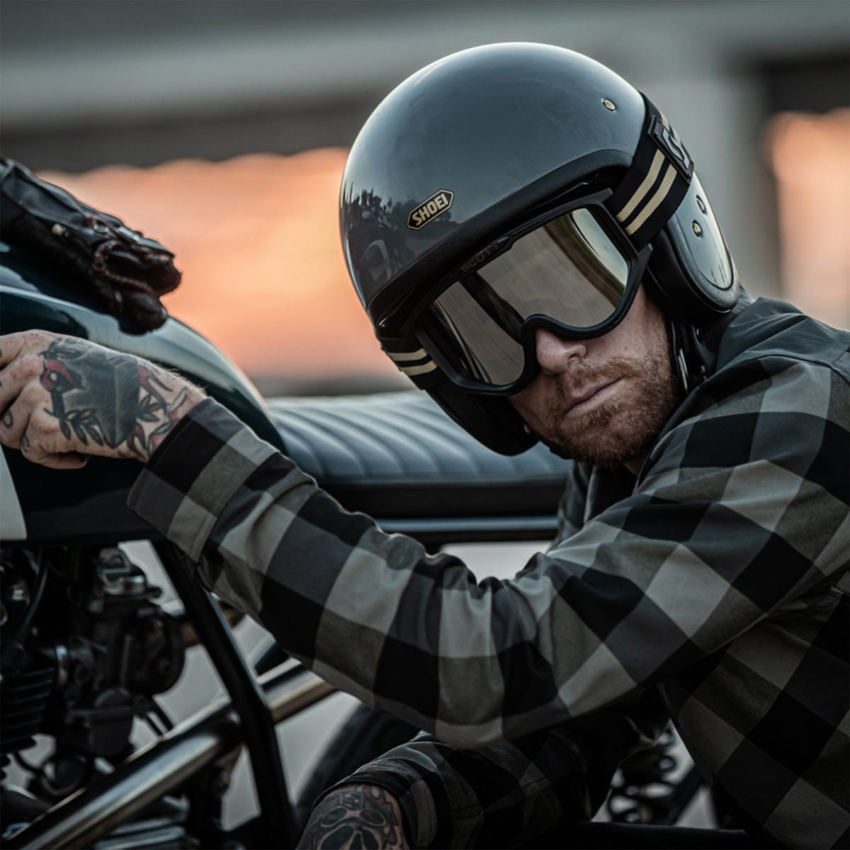 SCOTT 89X Era Goggle - black/beige | silver chrome lens