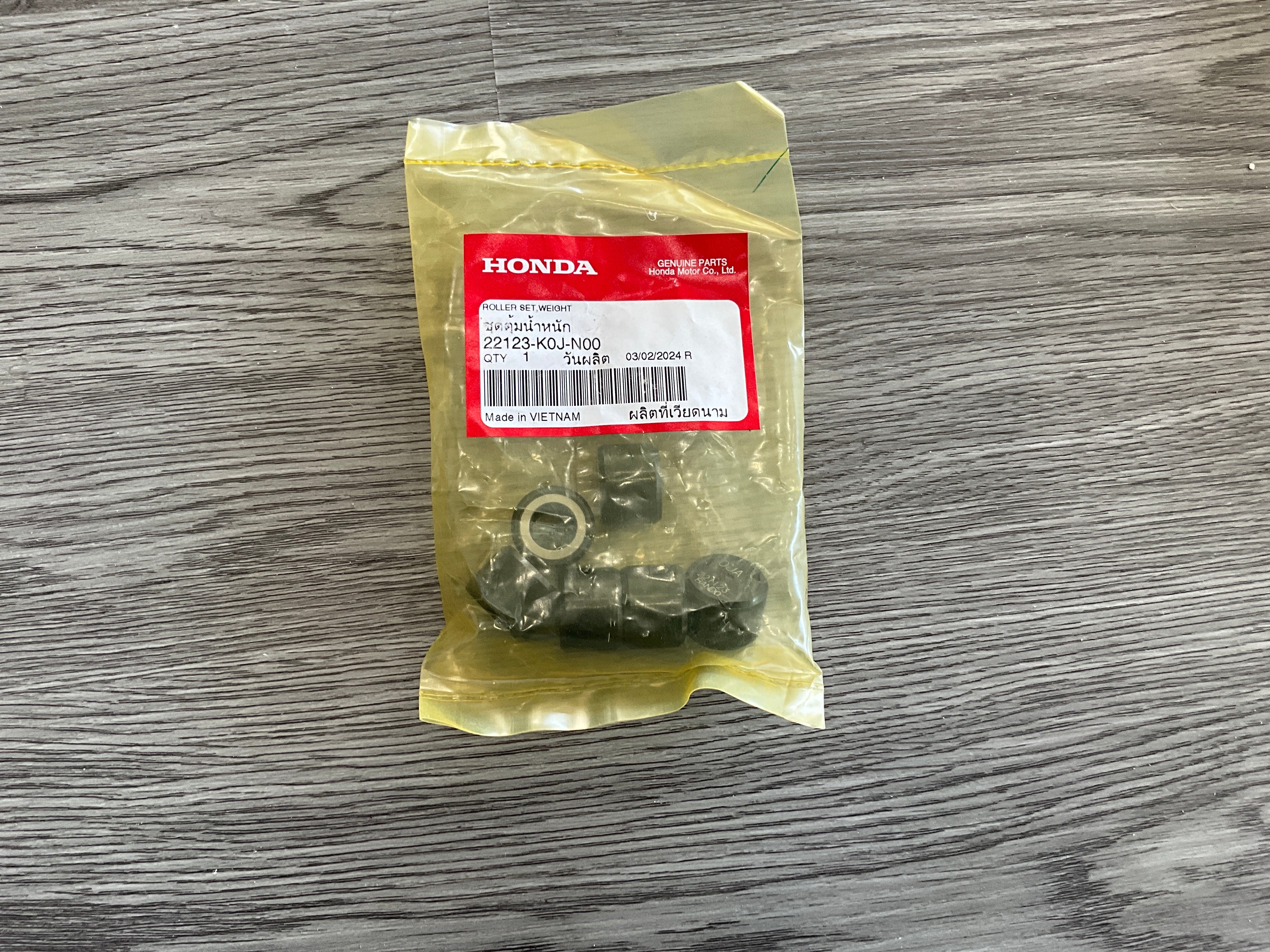 OEM rollers Honda dio110 2022+