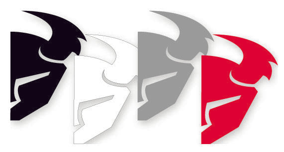 Mask Decal 3" DieCut 8 Pk 4320-0477