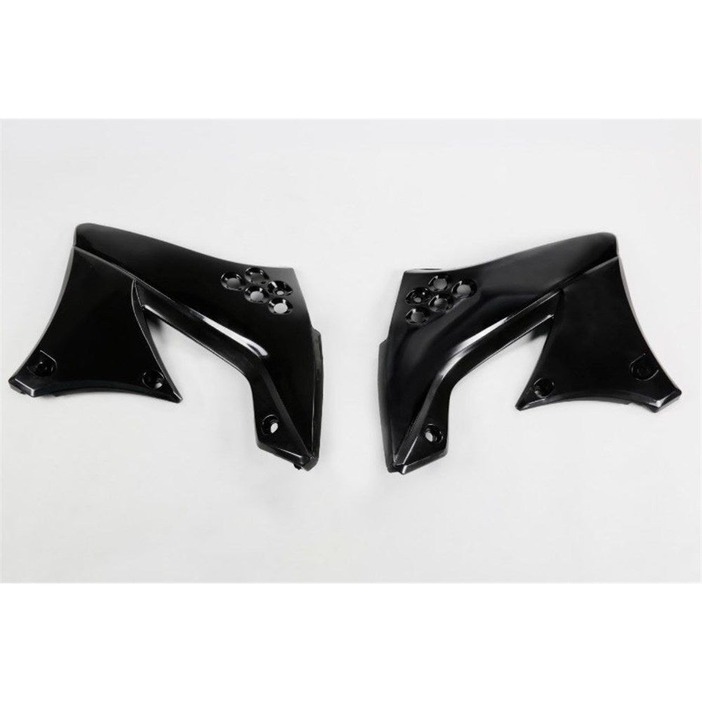 #UFO KX450F 10-11 RADIATOR SHROUDS (BLK)