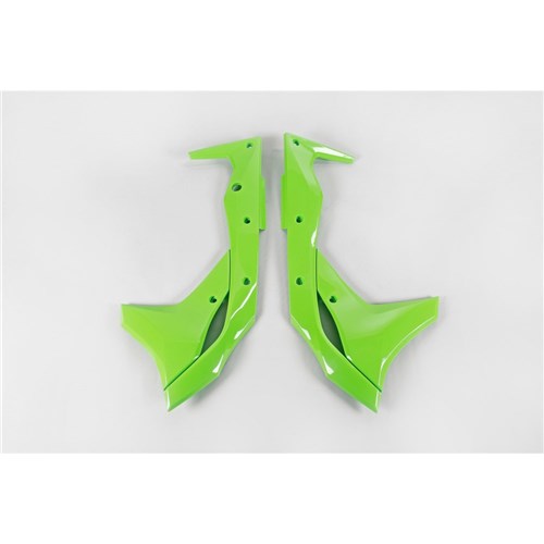 UFO RADIATOR SHROUDS KX250F 17-18 (GRN)