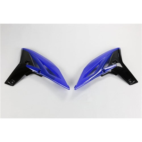 UFO YZF250 2010 RADIATOR SHROUDS (REFLEX BLU)