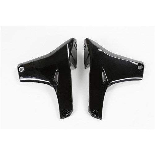 UFO YZF450 10-13 LOWER RADIATOR SHROUD (BLK)