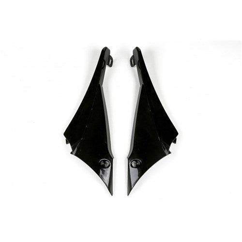 #UFO RADIATOR COVER CONNECTORS YZF450 2010 REAR SHROUD (BLK)