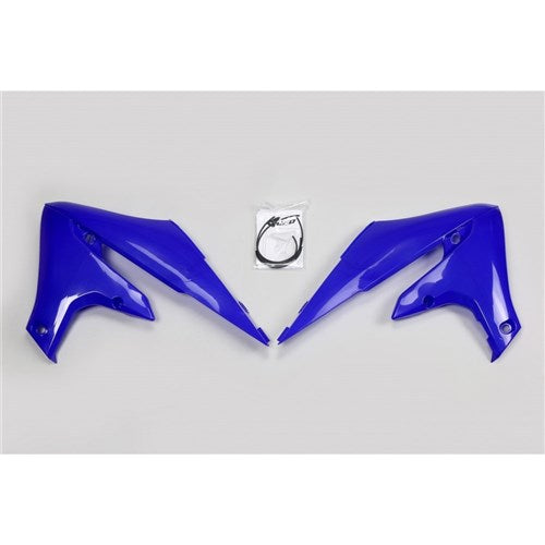 UFO YZ250F 19-22/450F 18-22/WRF 19-22 RADIATOR SHROUDS (REFLEX BLU)