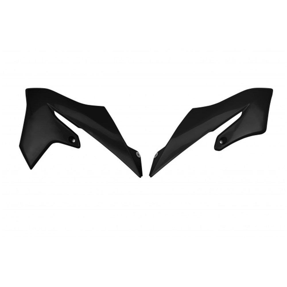 UFO RADIATOR COVERS YAMAHA 65 (2019-25) BLK