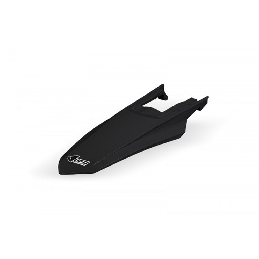 UFO KTM REAR FENDER W.PINS EXC 150/XC W150 / XC W150TPI - EXC 250/XC W250 - EXC-F 250/XCF W250 - EXC 300/XC W300 - EXC (24-25) BLK