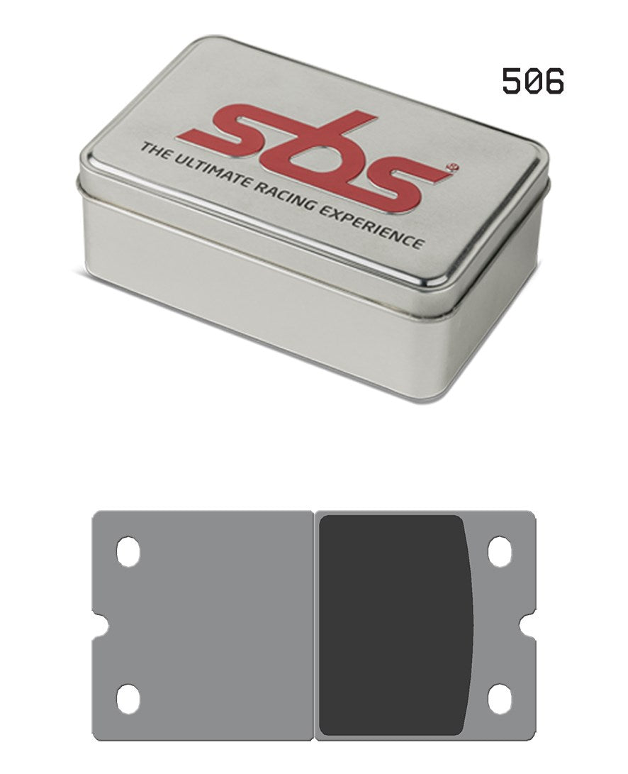 SBS FRICTION - Dual Sinter Front Racing Brake Pads - Moto2, 3 & WSBK SPEC - 506DS2-