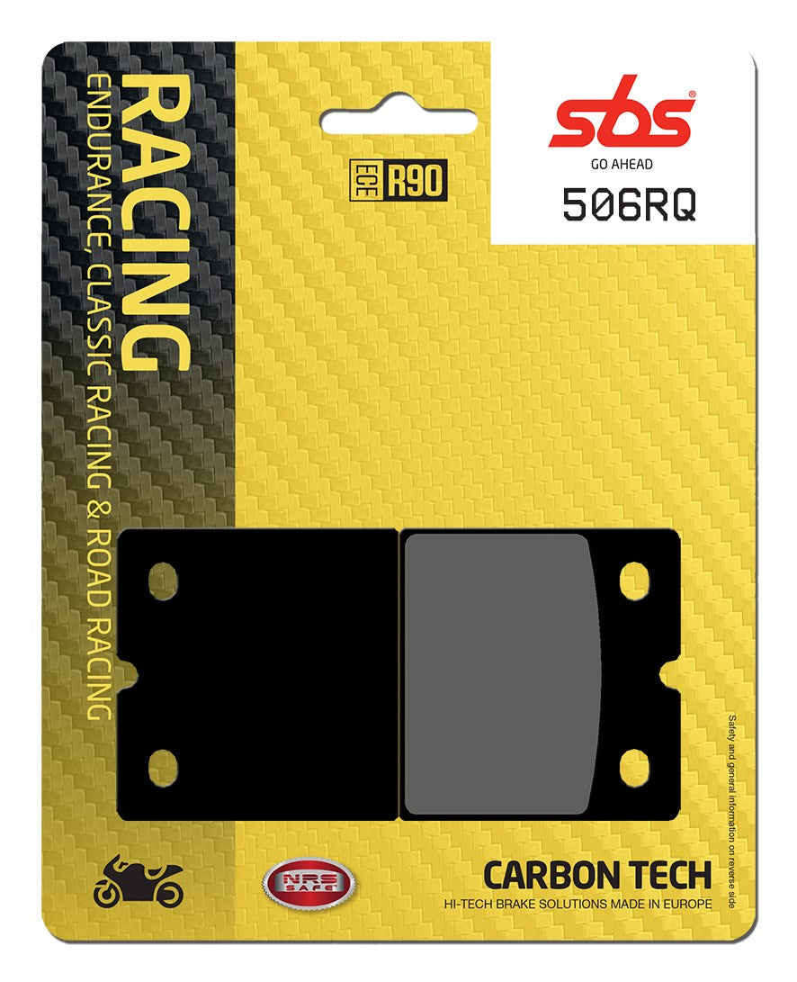 SBS FRICTION - Carbon Tech Racing Rear Brake Pads - 506RQ-