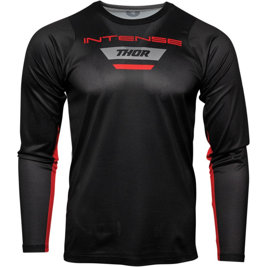Jersey Intense LS Black/Gray – 2XL 5120-0067