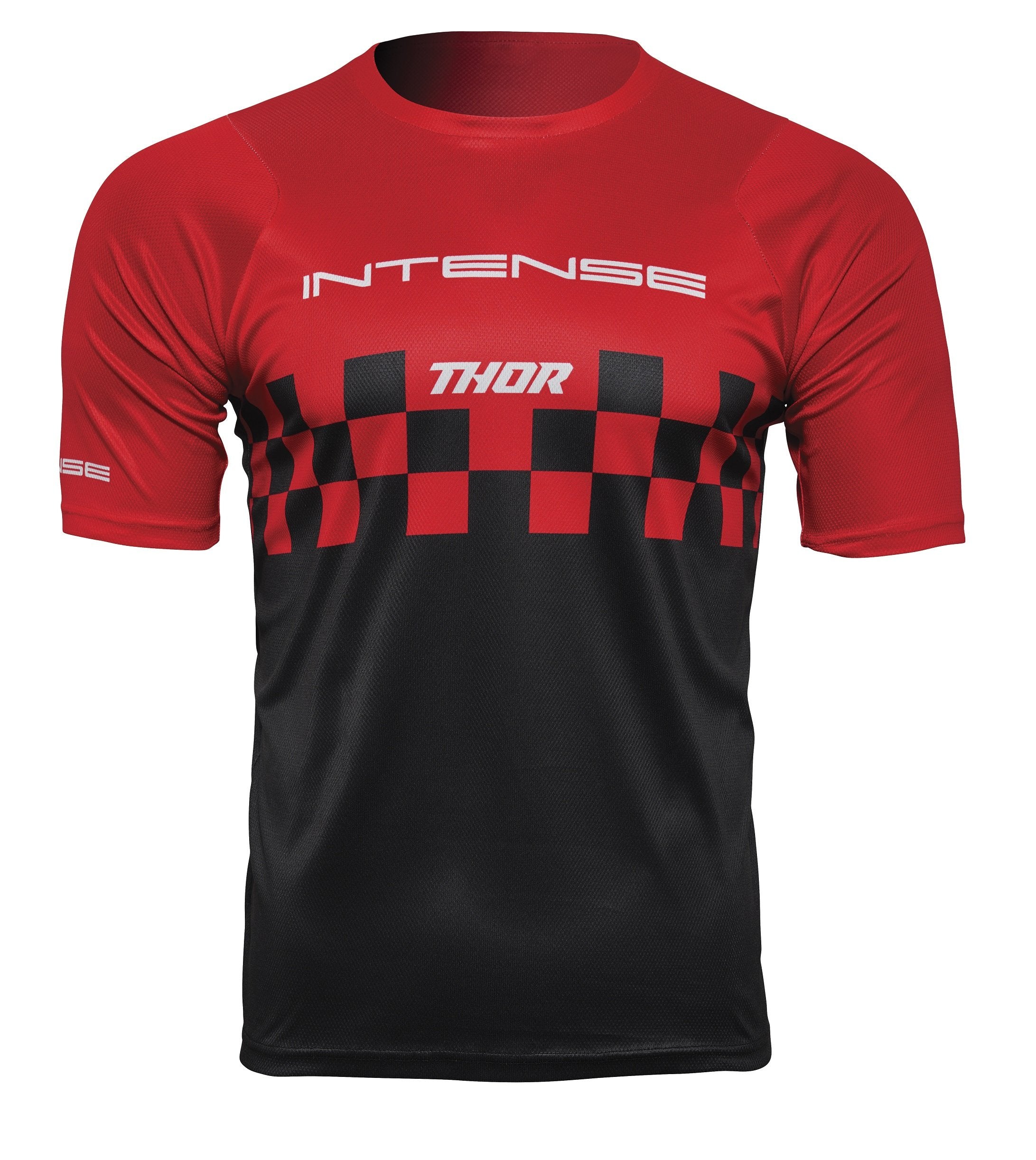 Jersey Intense Chex Red/Black – S 5120-0139