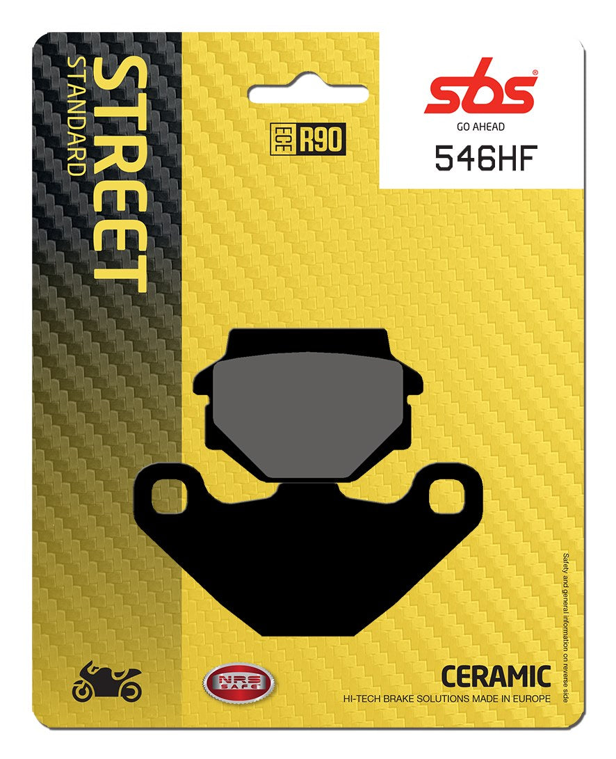 SBS FRICTION - Ceramic Front / Rear Brake Pads (SBS 135 & 586) - 546HF-