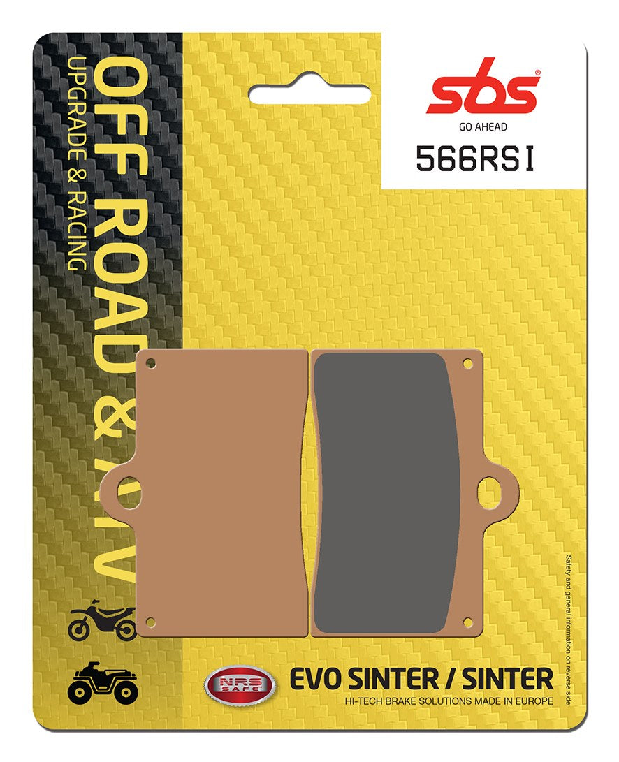 SBS FRICTION - Racing Sinter Off Road Front Brake Pads - 566RSI-