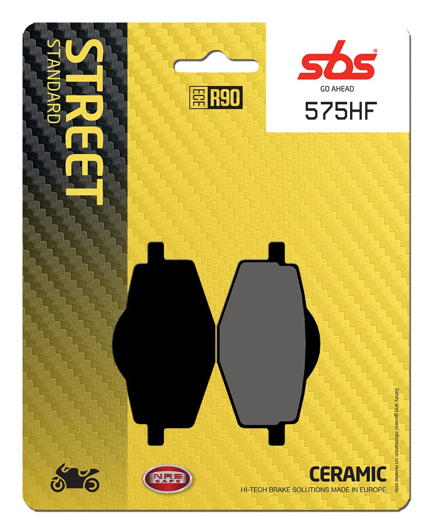 SBS FRICTION - Ceramic Front / Rear Brake Pads (SBS 107) - 575HF-